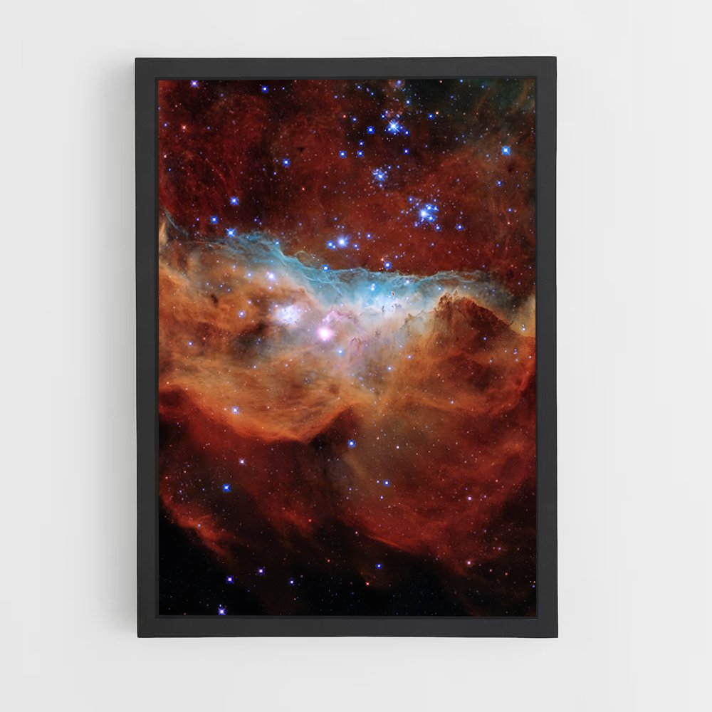 Poster La Nébuleuse de Tara – affiche Astronomie (vue 2)